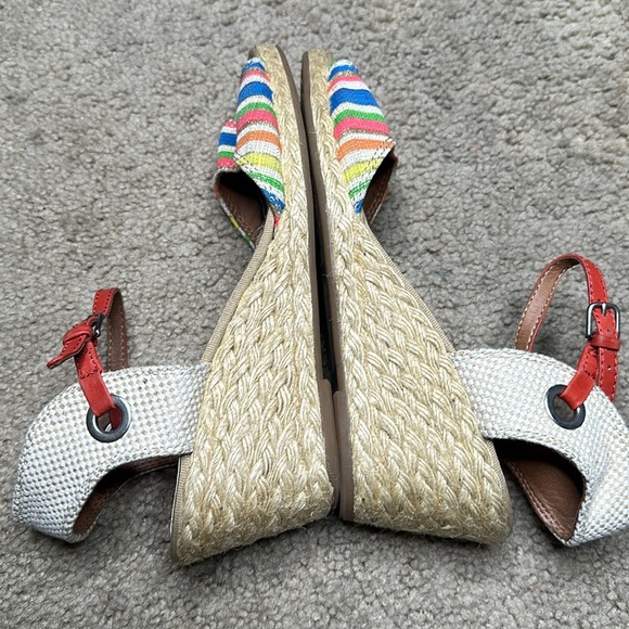 LUCKY BRAND SANDAL KYNDRA STYLE WEDGE Ankle Strap SANDAL 10 M - Picture 8 of 9